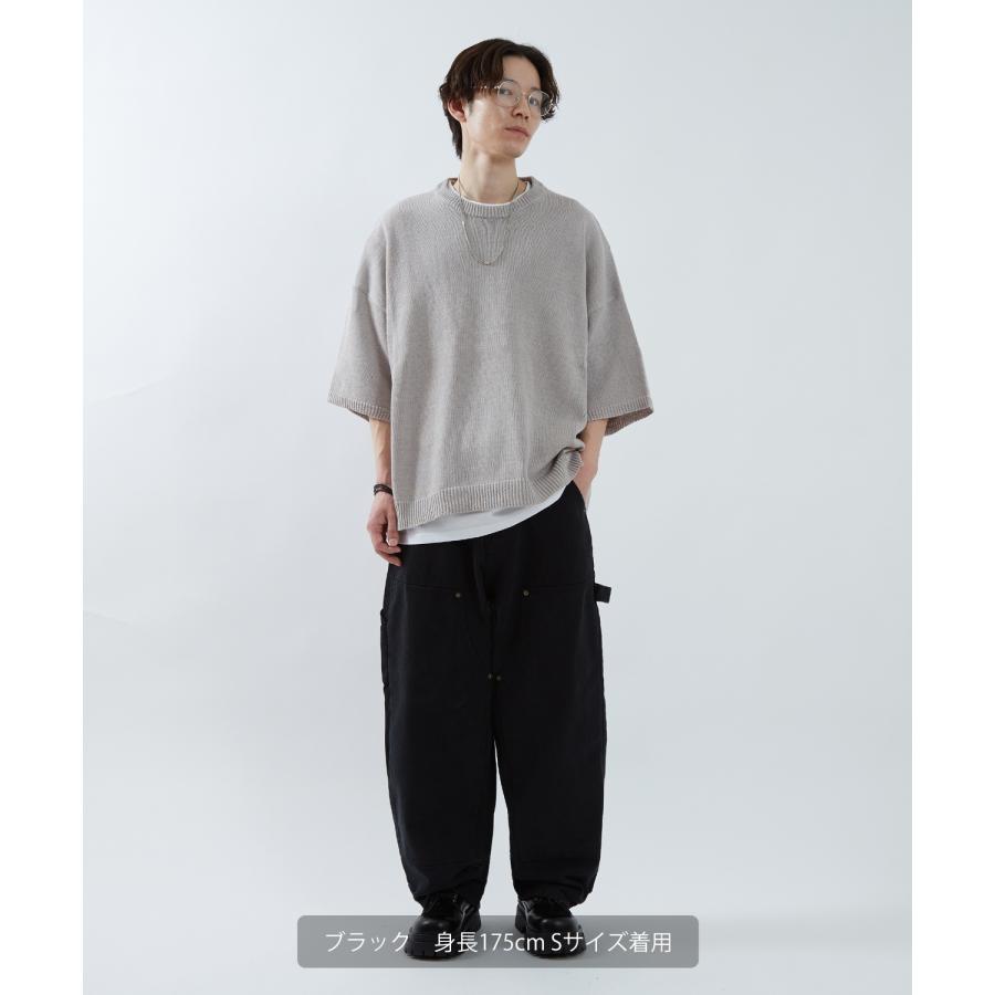 ペインターパンツパンツ メンズ ワークパンツ チノパンツ Tシャツ ダブルニー アメカジ カジュアル スケーター ストリート 韓国 ワークスタイル | improves | 08