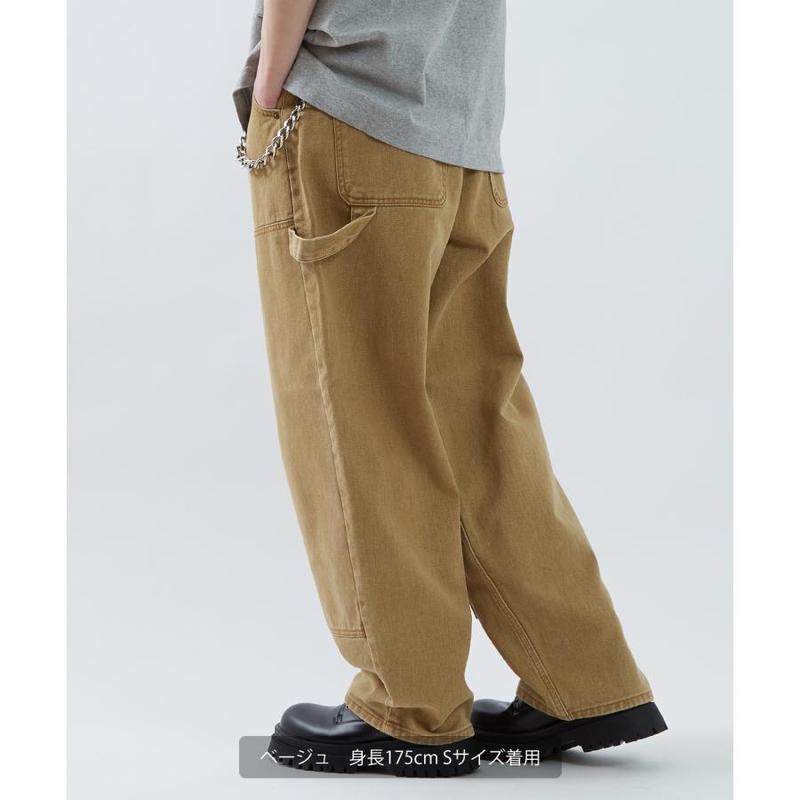 ペインターパンツパンツ メンズ ワークパンツ チノパンツ Tシャツ ダブルニー アメカジ カジュアル スケーター ストリート 韓国 ワークスタイル | improves | 11