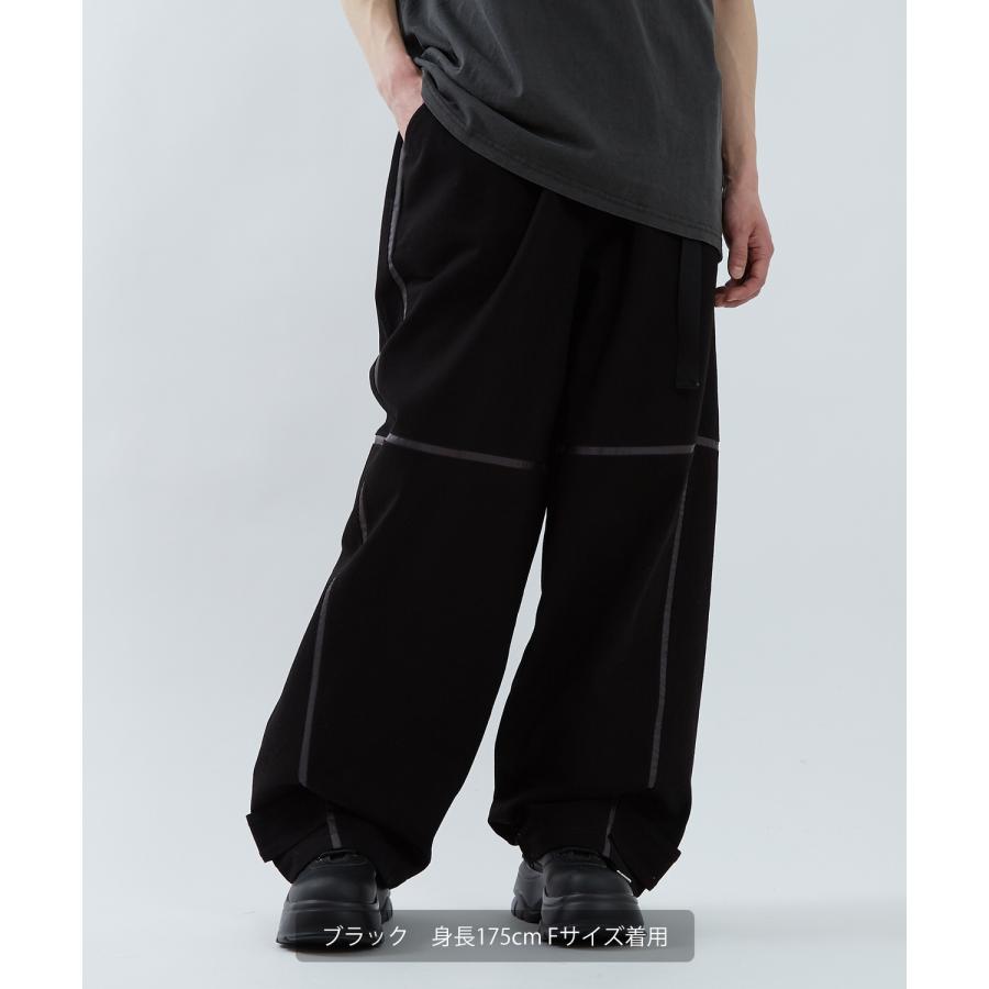 チノパンツ メンズ ウェビングベルト Tシャツ アメカジ カジュアル スケーター ストリート 韓国 ノームコア | improves | 16