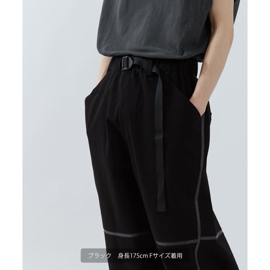 チノパンツ メンズ ウェビングベルト Tシャツ アメカジ カジュアル スケーター ストリート 韓国 ノームコア | improves | 17