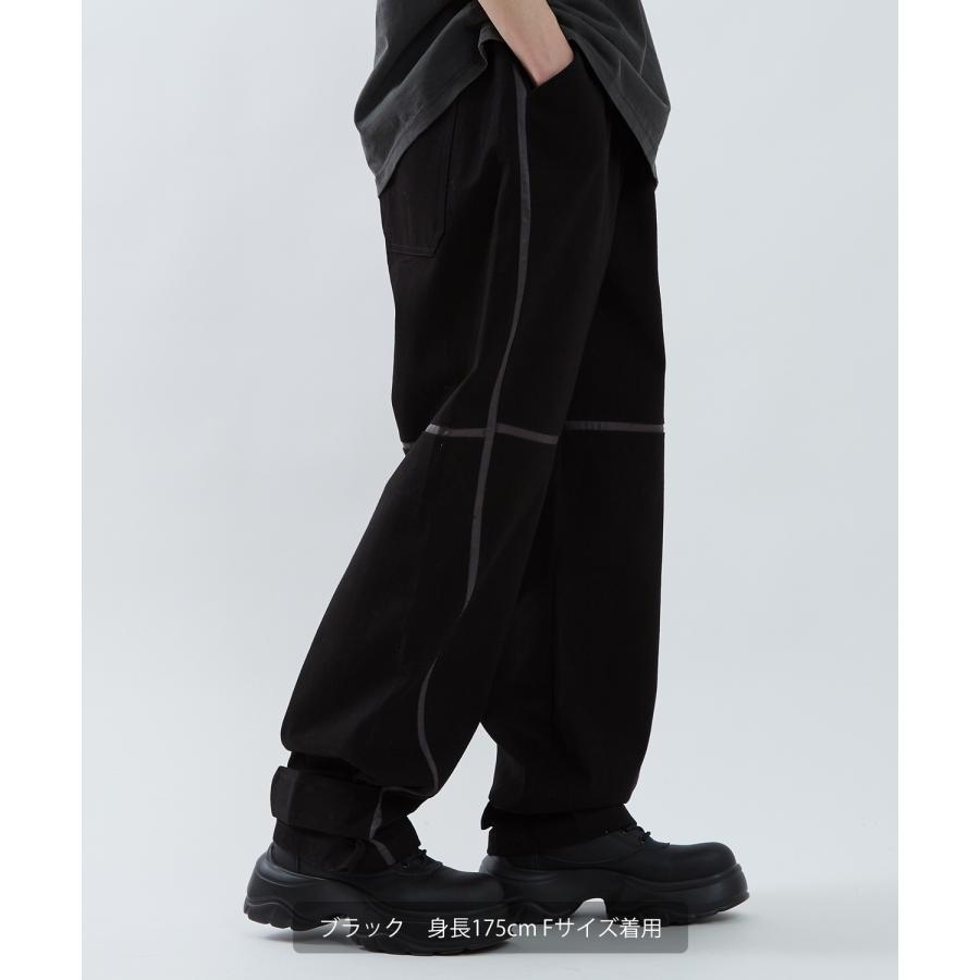 チノパンツ メンズ ウェビングベルト Tシャツ アメカジ カジュアル スケーター ストリート 韓国 ノームコア | improves | 18