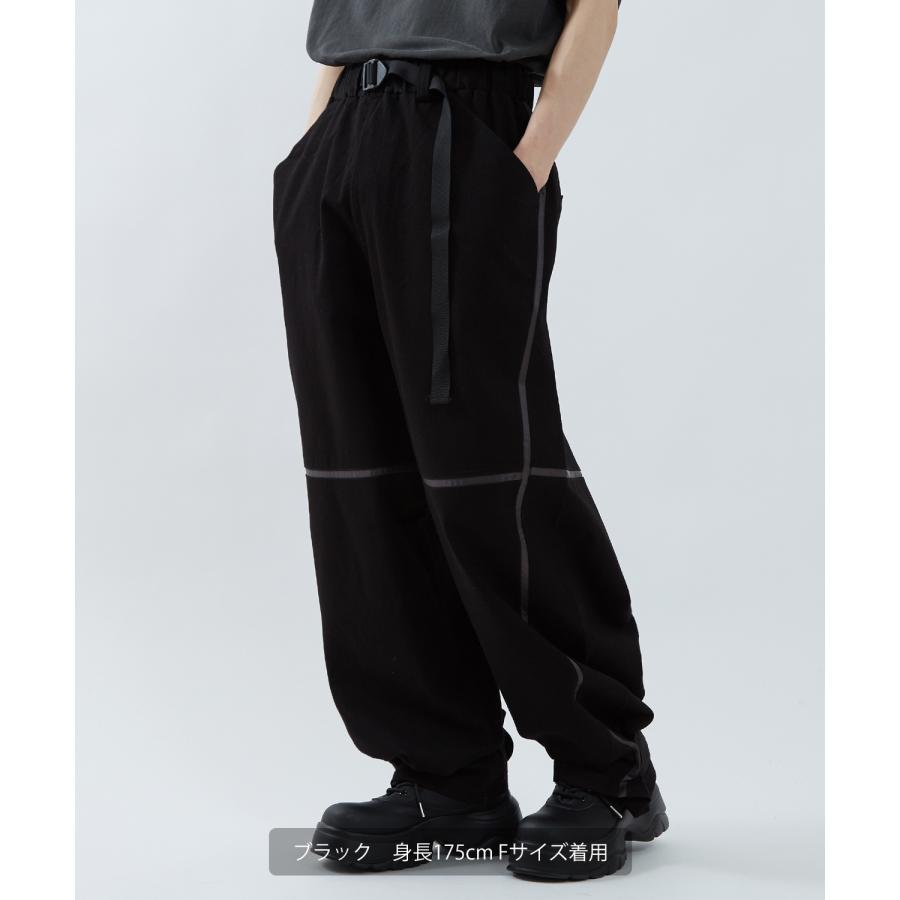 チノパンツ メンズ ウェビングベルト Tシャツ アメカジ カジュアル スケーター ストリート 韓国 ノームコア | improves | 11