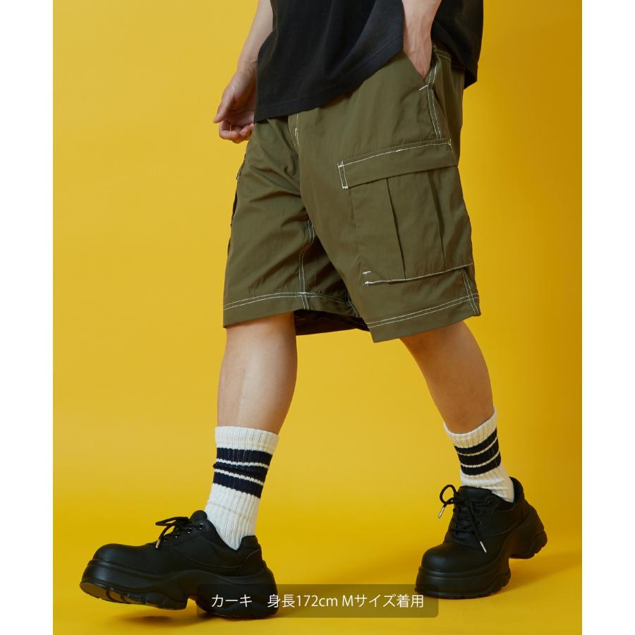 カーゴパンツ メンズ レディース ベルト ショートパンツ Tシャツ アメカジ カジュアル スケーター ストリート 韓国ファッション | improves | 13