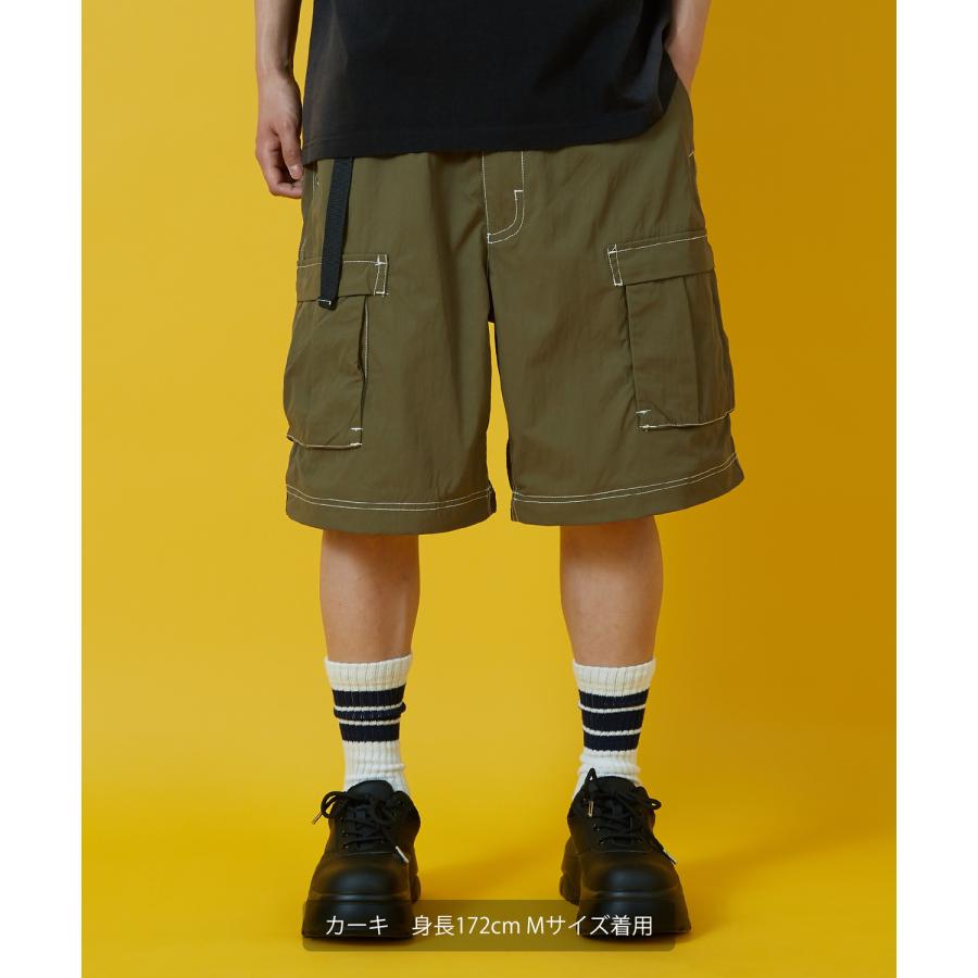 カーゴパンツ メンズ レディース ベルト ショートパンツ Tシャツ アメカジ カジュアル スケーター ストリート 韓国ファッション | improves | 14