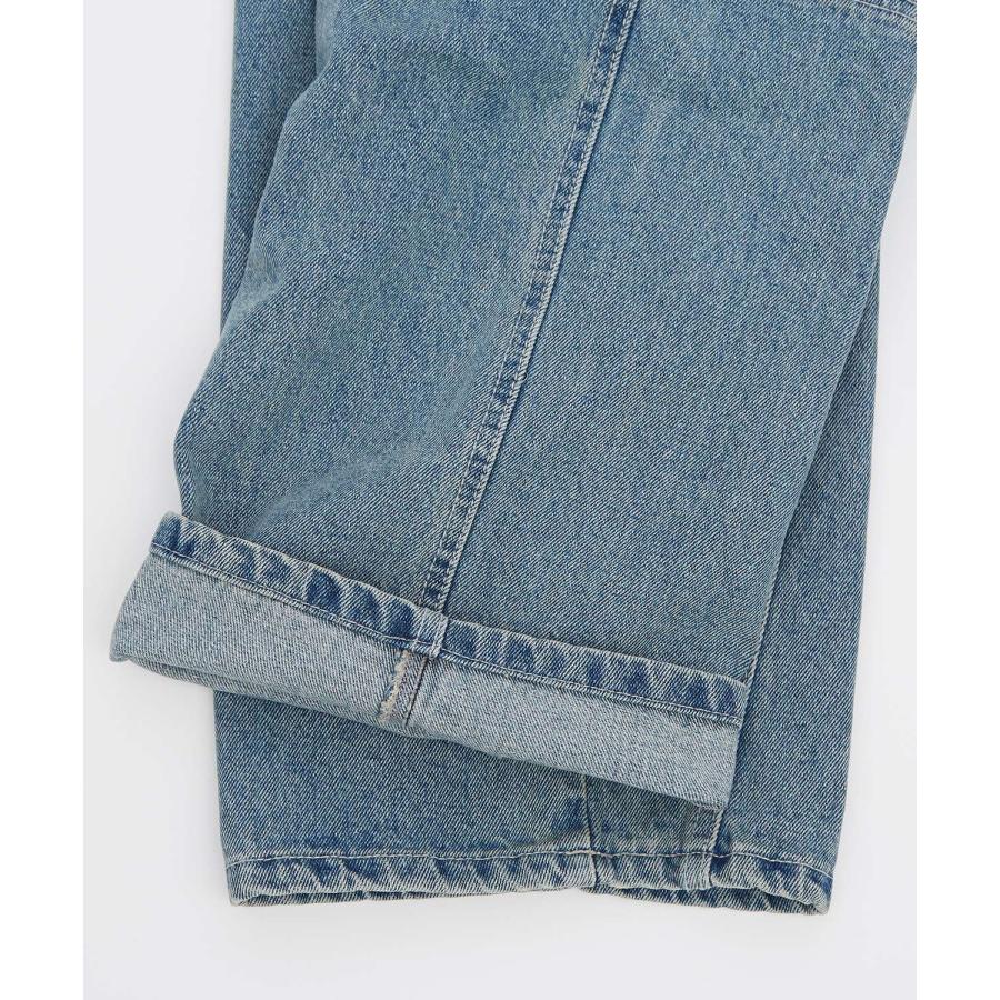 デニムパンツ メンズ ワイドジーンズ Tシャツ アメカジ カジュアル スケーター ストリート 韓国 ノームコア | improves | 18