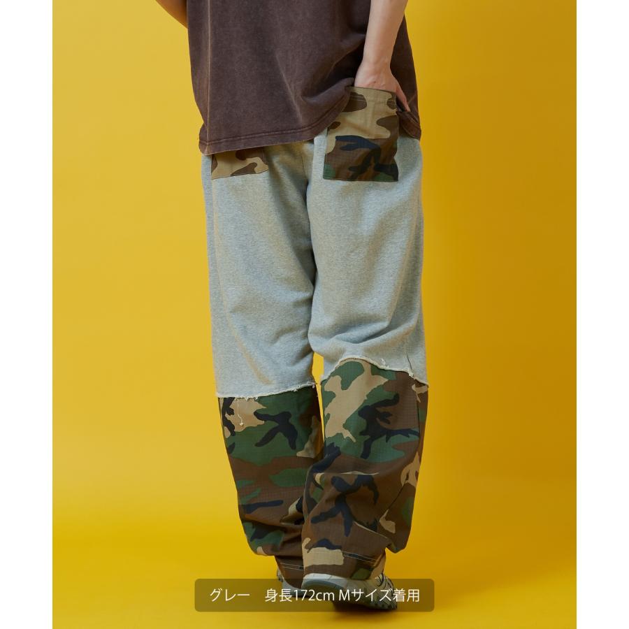 スウェットパンツ メンズ レディース カモフラ ダ Tシャツ アメカジ カジュアル スケーター ストリート 韓国 | improves | 12