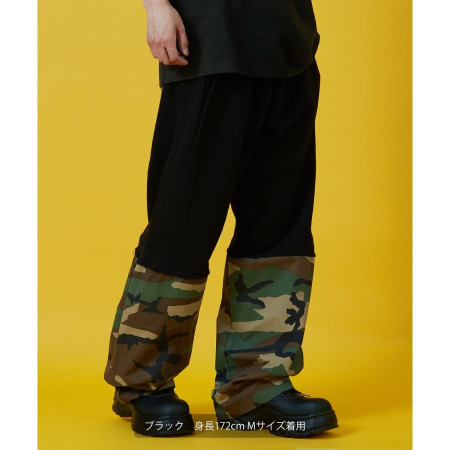 スウェットパンツ メンズ レディース カモフラ ダ Tシャツ アメカジ カジュアル スケーター ストリート 韓国 | improves | 04