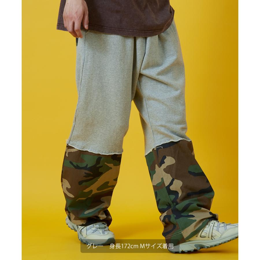 スウェットパンツ メンズ レディース カモフラ ダ Tシャツ アメカジ カジュアル スケーター ストリート 韓国 | improves | 08