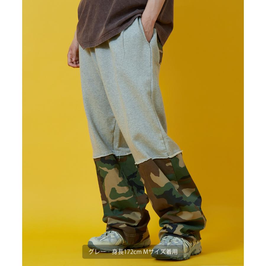 スウェットパンツ メンズ レディース カモフラ ダ Tシャツ アメカジ カジュアル スケーター ストリート 韓国 | improves | 09