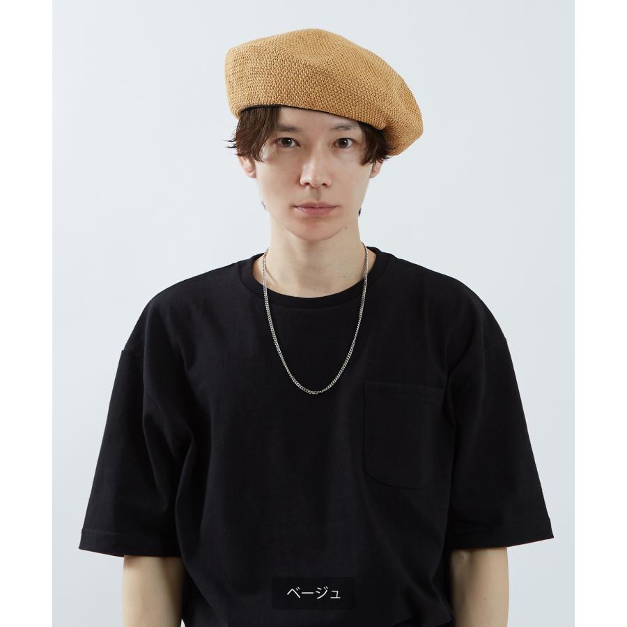 ベレー帽 メンズ レディース ニット 帽子 ストリート スケーター アメカジ 古着MIX 韓国ファッション Y2K | improves | 06