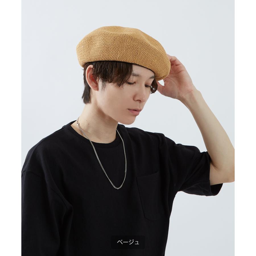 ベレー帽 メンズ レディース ニット 帽子 ストリート スケーター アメカジ 古着MIX 韓国ファッション Y2K | improves | 07