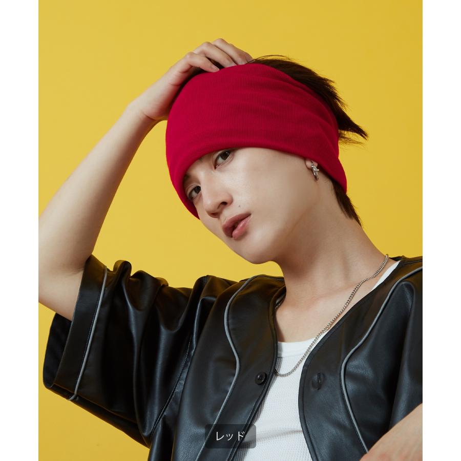 ヘアバンド メンズ レディース 帽子 スポーツ ダンス アクセサリー フェス スケーター ストリート アメカジ カジュアル 韓国ストリート Y2K | improves | 12