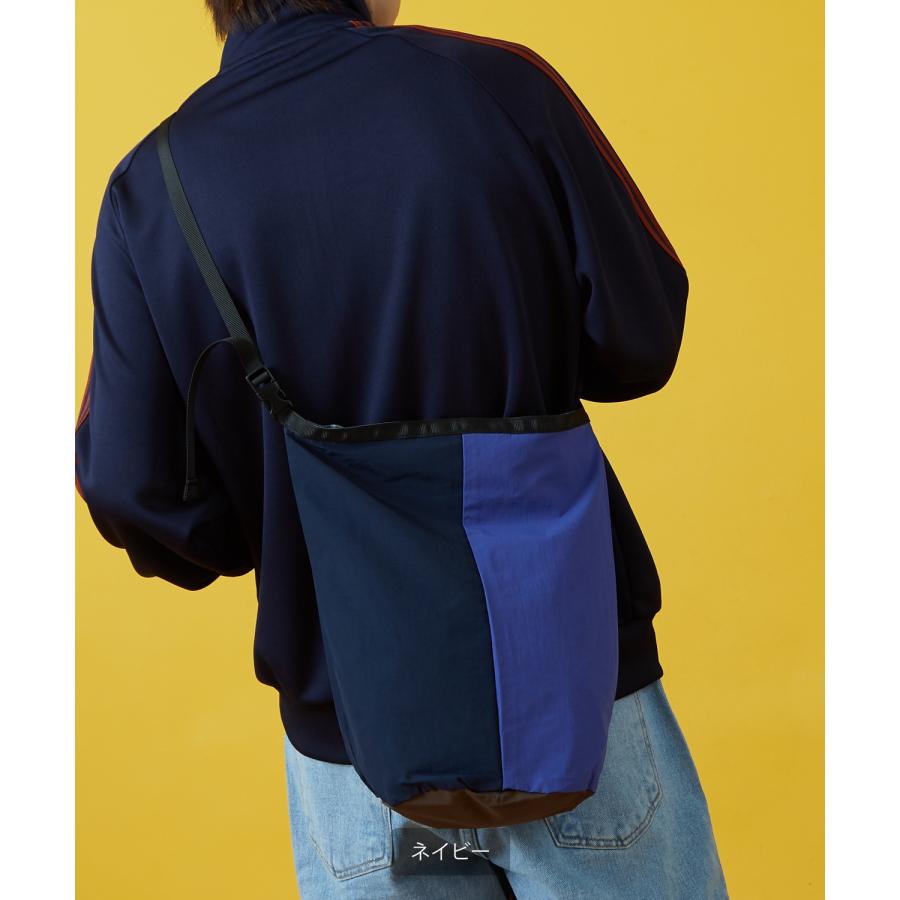 バック メンズ レディース ショルダー ストリート スケーター アメカジ 古着MIX 韓国ファッション ブラック グレー ネイビー | improves | 05