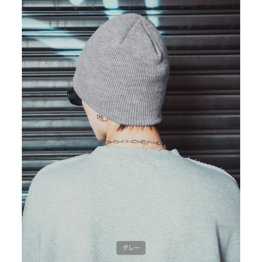 ニット帽 メンズ レディース S字 刺しゅう ニットキャップ ルーズシルエット ロゴビーニー ワッチキャップ ストリート Y2K 韓国ファッション アメカジ | improves | 18