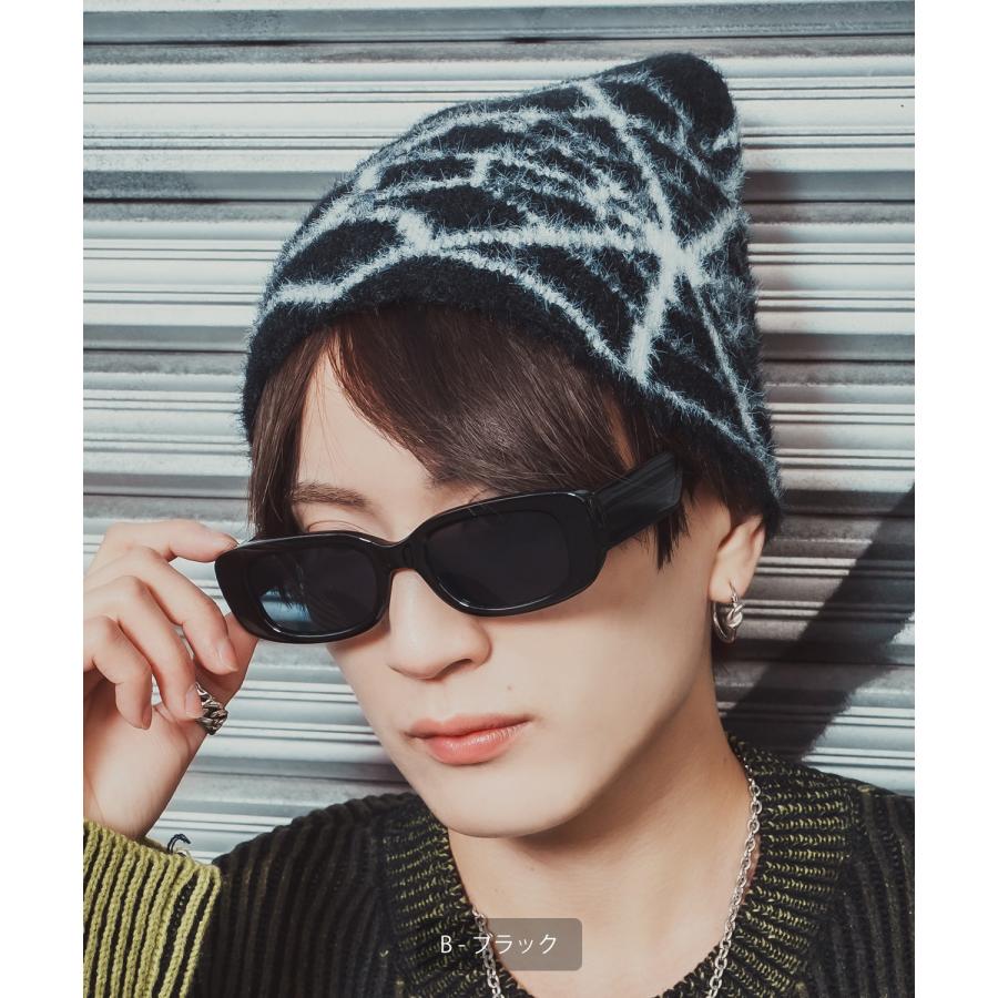 ファービーニー ニット帽 メンズ レディース ふわふわ もこもこ モヘアタッチ シャギーニット ストリート Y2K 韓国ファッション 蝶 蜘蛛の巣 ユニセックス | improves | 17