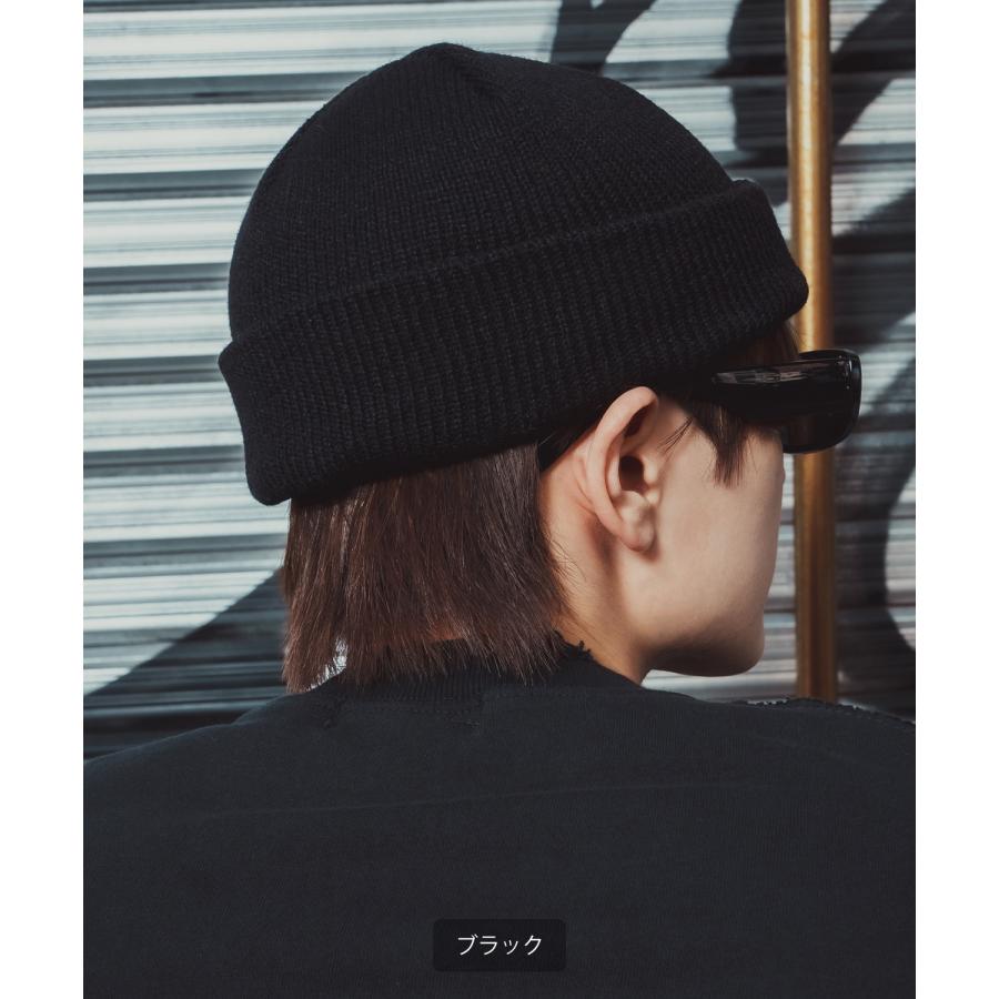 ニット帽 メンズ ニット帽子 ニットキャップ ビーニー 帽子 刺しゅうロゴ カジュアル ストリート スケーター アメカジ 古着MIX 韓国ファッション | improves | 09