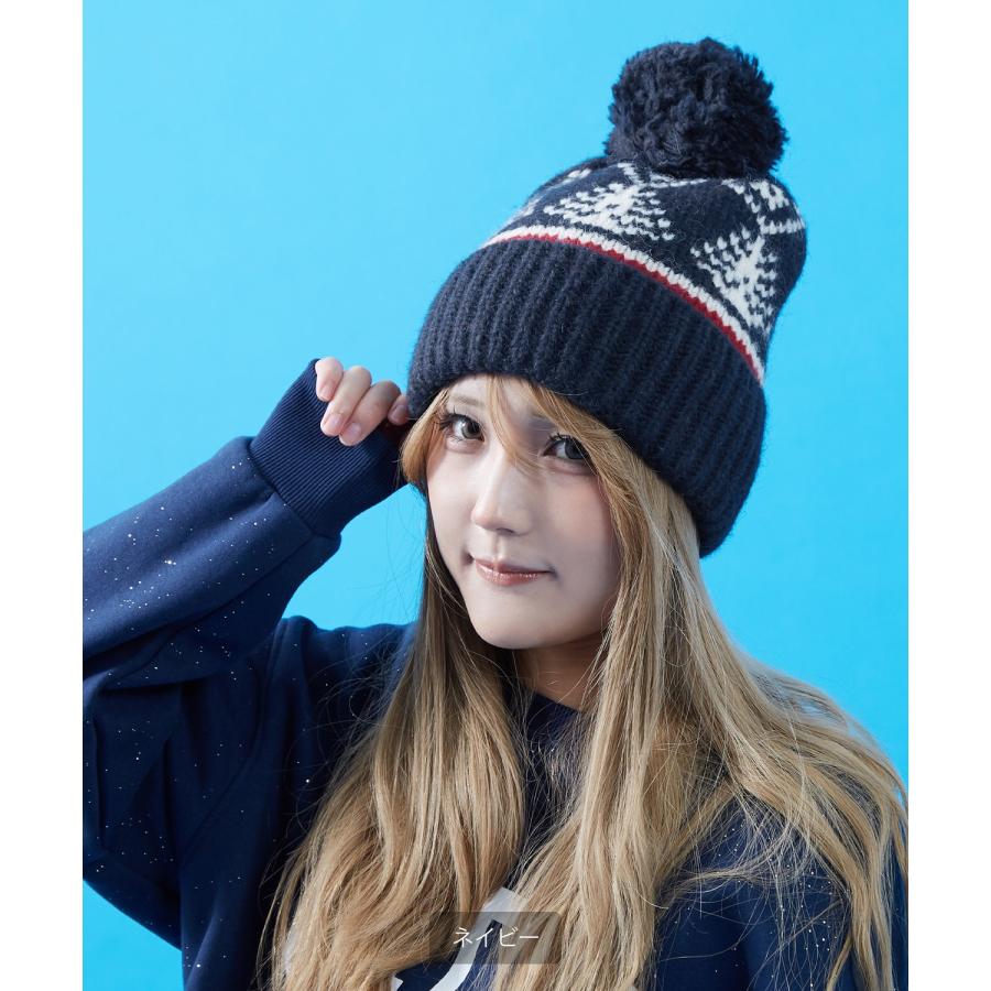 ニット帽 メンズ ニット帽子 ニットキャップ ビーニー 帽子 ボンボン カジュアル ストリート スケーター アメカジ 古着MIX 韓国ファッション | improves | 14