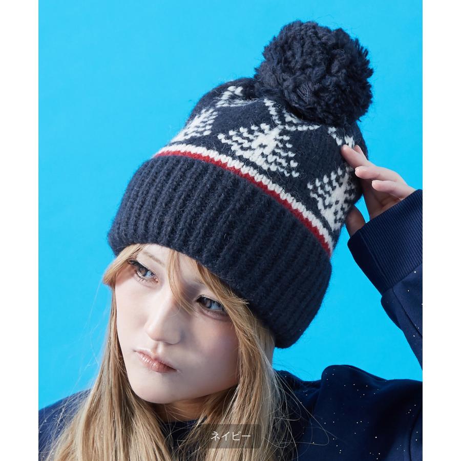 ニット帽 メンズ ニット帽子 ニットキャップ ビーニー 帽子 ボンボン カジュアル ストリート スケーター アメカジ 古着MIX 韓国ファッション | improves | 13
