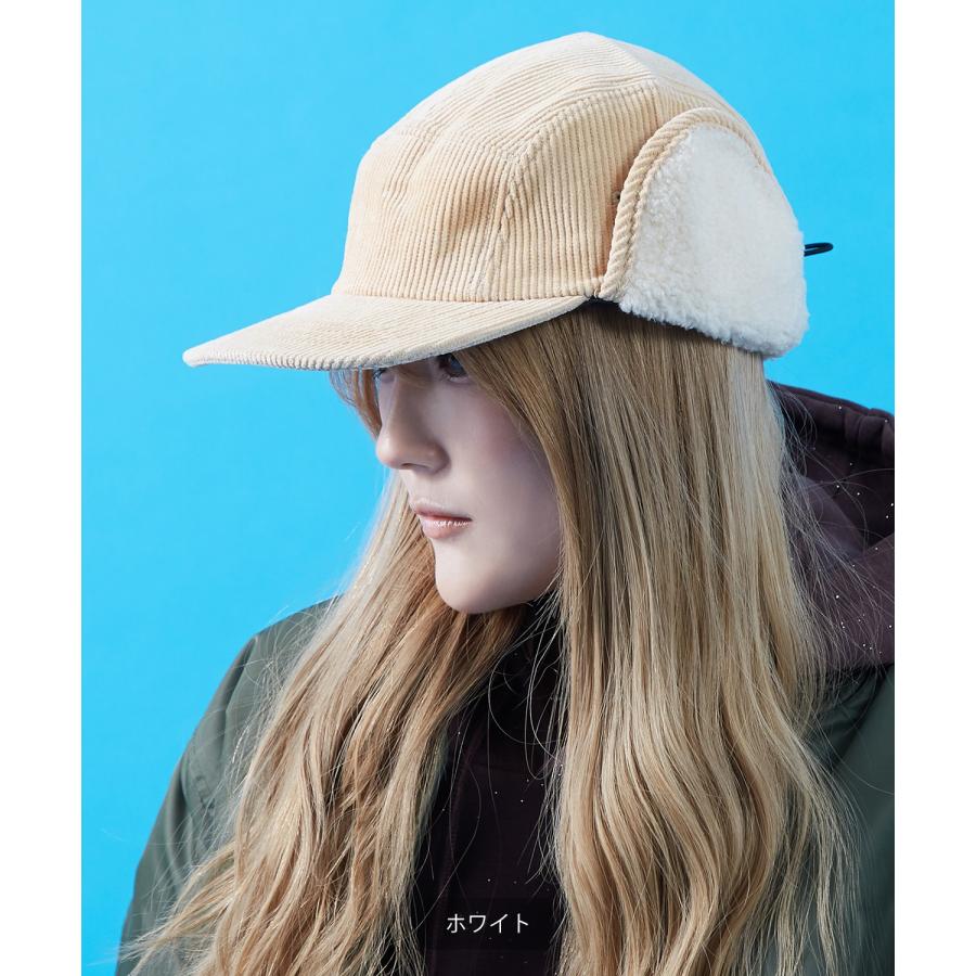 コーデュロイ イヤーフラップ キャップ メンズ レディース 帽子 フライトキャップ 飛行帽 ファー トラッパー ハット ボア 耳当て 防寒 ストリート アメカジ | improves | 12