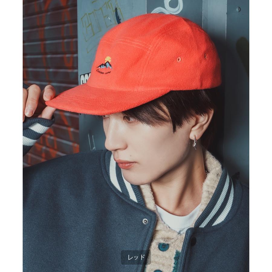 キャップ メンズ 帽子 ジェットキャップ フリース ロゴ ローキャップ スケーター ストリート アウトドア アメカジ カジュアル 韓国ストリート | improves | 10