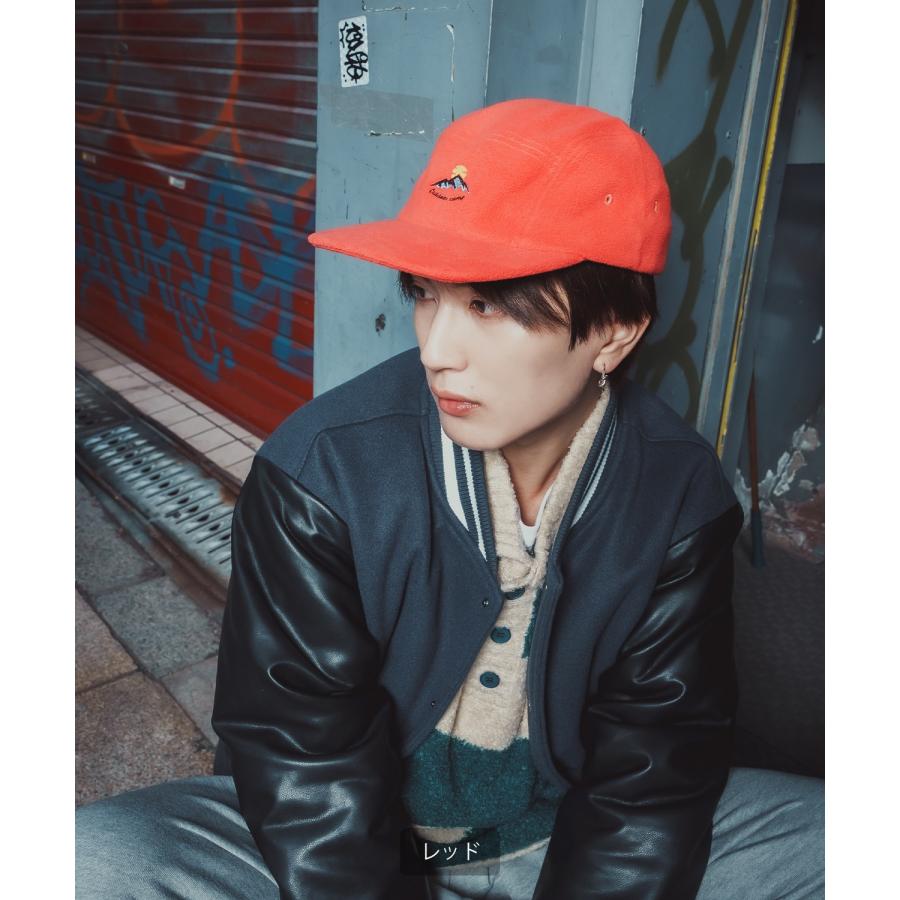 キャップ メンズ 帽子 ジェットキャップ フリース ロゴ ローキャップ スケーター ストリート アウトドア アメカジ カジュアル 韓国ストリート | improves | 11