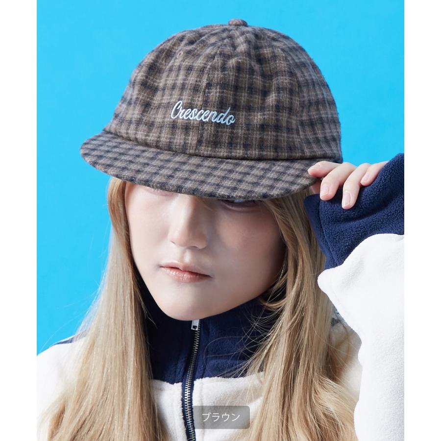 チェック柄 キャップ メンズ レディース ベースボールキャップ ローキャップ BBキャップ タータンチェック グレンチェック 刺しゅう 帽子 カジュアル ストリート | improves | 14