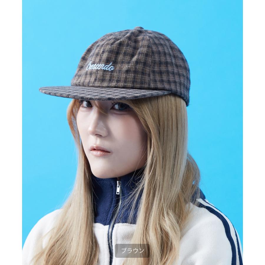 チェック柄 キャップ メンズ レディース ベースボールキャップ ローキャップ BBキャップ タータンチェック グレンチェック 刺しゅう 帽子 カジュアル ストリート | improves | 15