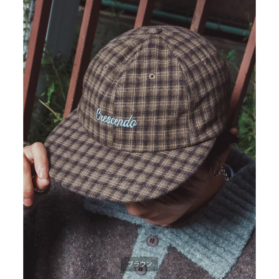 チェック柄 キャップ メンズ レディース ベースボールキャップ ローキャップ BBキャップ タータンチェック グレンチェック 刺しゅう 帽子 カジュアル ストリート | improves | 17