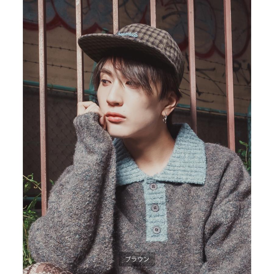 チェック柄 キャップ メンズ レディース ベースボールキャップ ローキャップ BBキャップ タータンチェック グレンチェック 刺しゅう 帽子 カジュアル ストリート | improves | 18