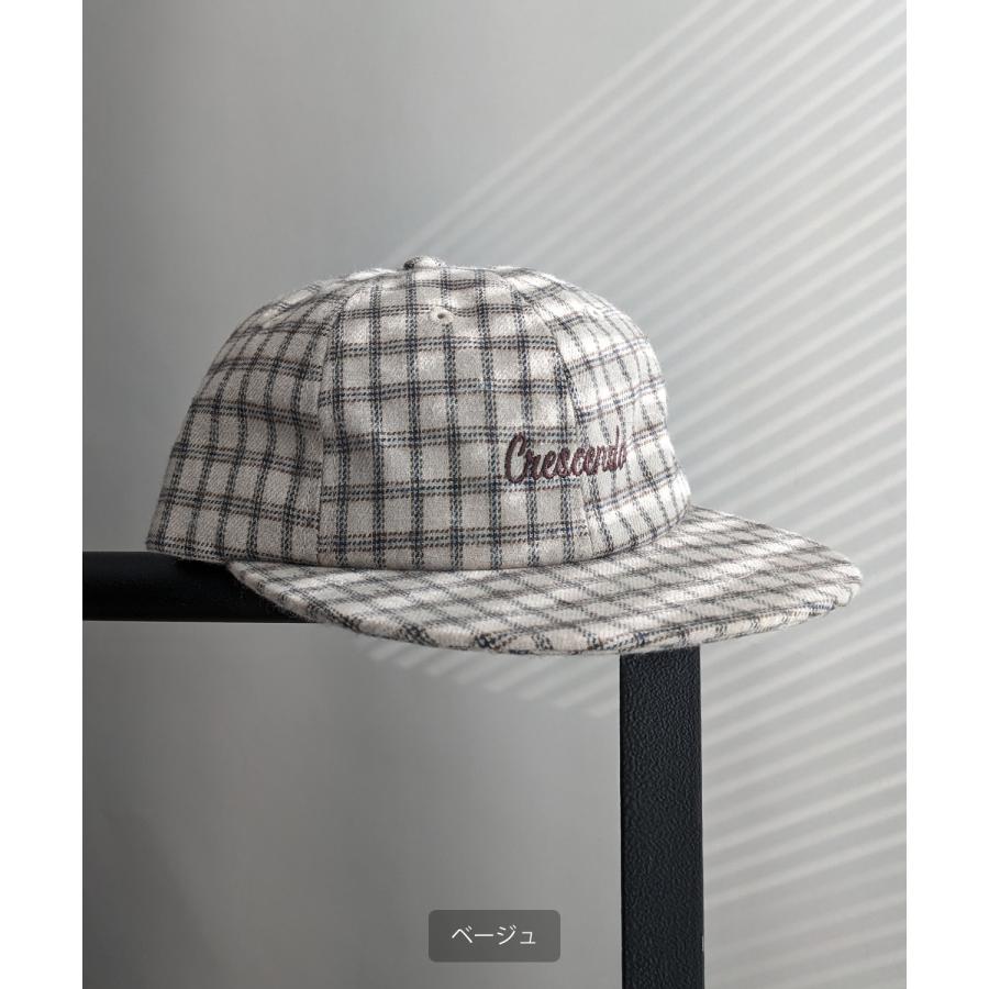 チェック柄 キャップ メンズ レディース ベースボールキャップ ローキャップ BBキャップ タータンチェック グレンチェック 刺しゅう 帽子 カジュアル ストリート | improves | 22