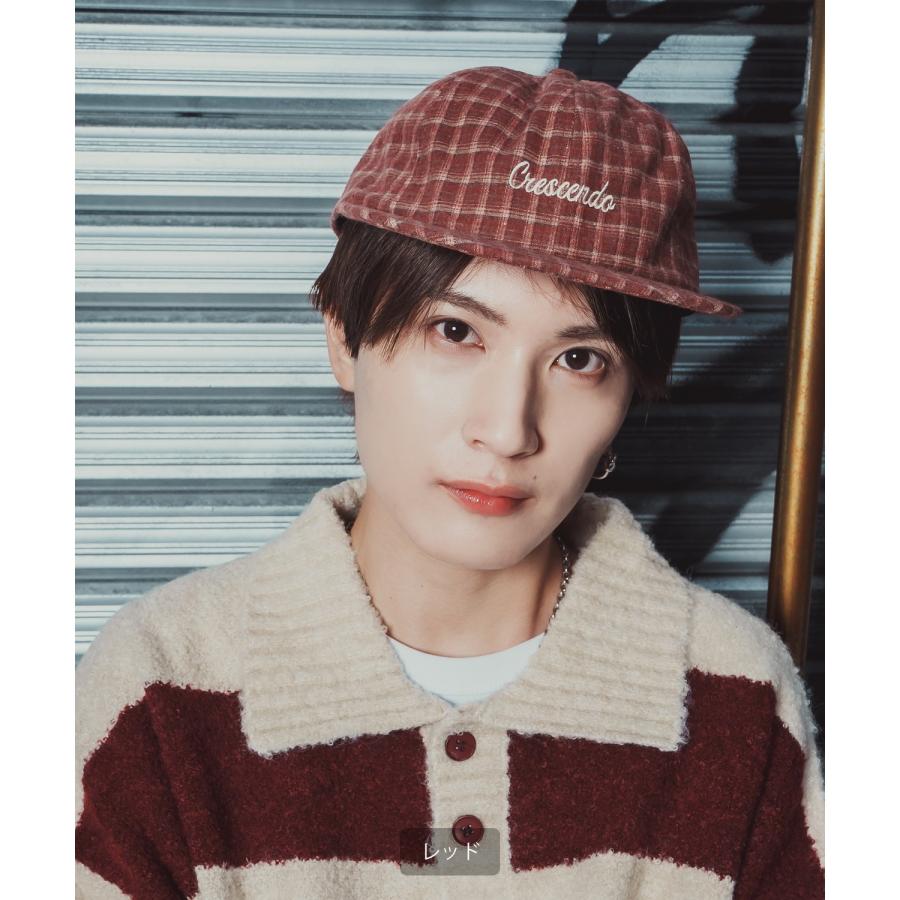 チェック柄 キャップ メンズ レディース ベースボールキャップ ローキャップ BBキャップ タータンチェック グレンチェック 刺しゅう 帽子 カジュアル ストリート | improves | 10