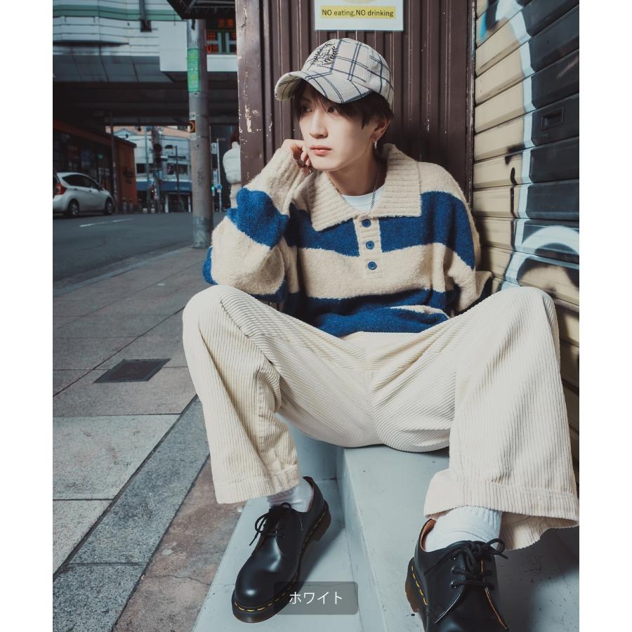 コーデュロイ チェック柄 キャップ ユニセックス ロゴ刺しゅう レトロ カジュアル アメカジ 古着MIX 韓国 ベースボールキャップ 帽子 | improves | 12