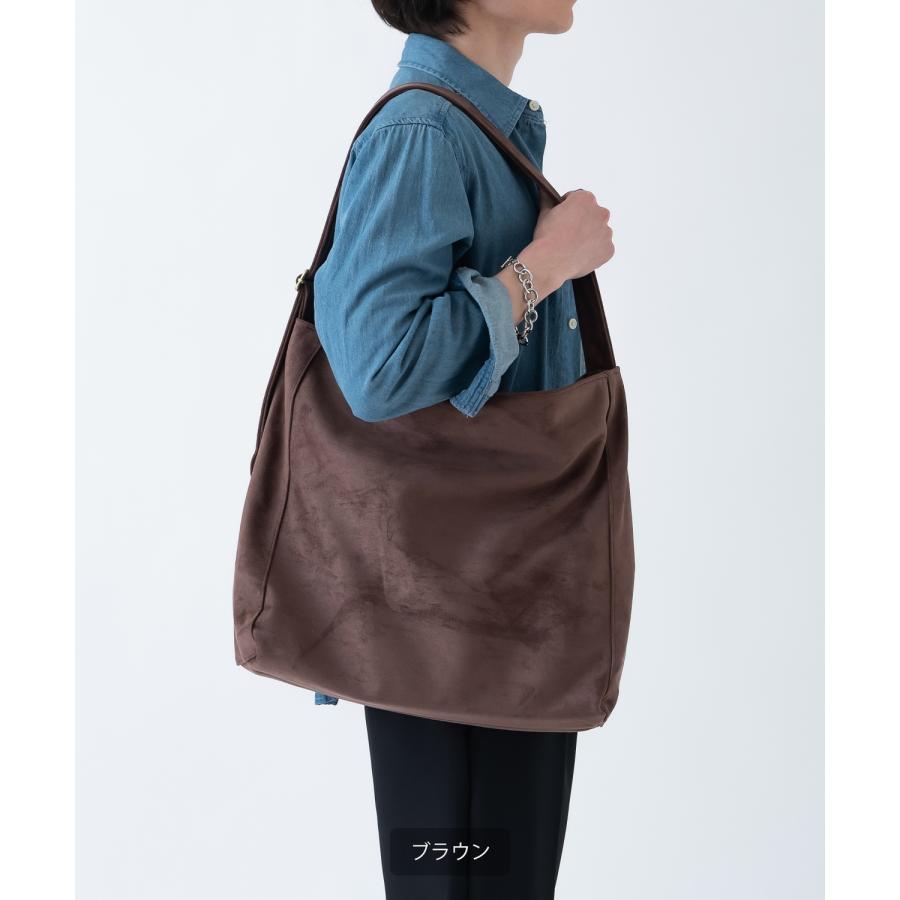 ショルダーバッグ メンズ スエード調 カバン 鞄 通学 通勤 旅行 きれいめ カジュアル 古着MIX 韓国ファッション Y2K ブラック ブラウン | improves | 10