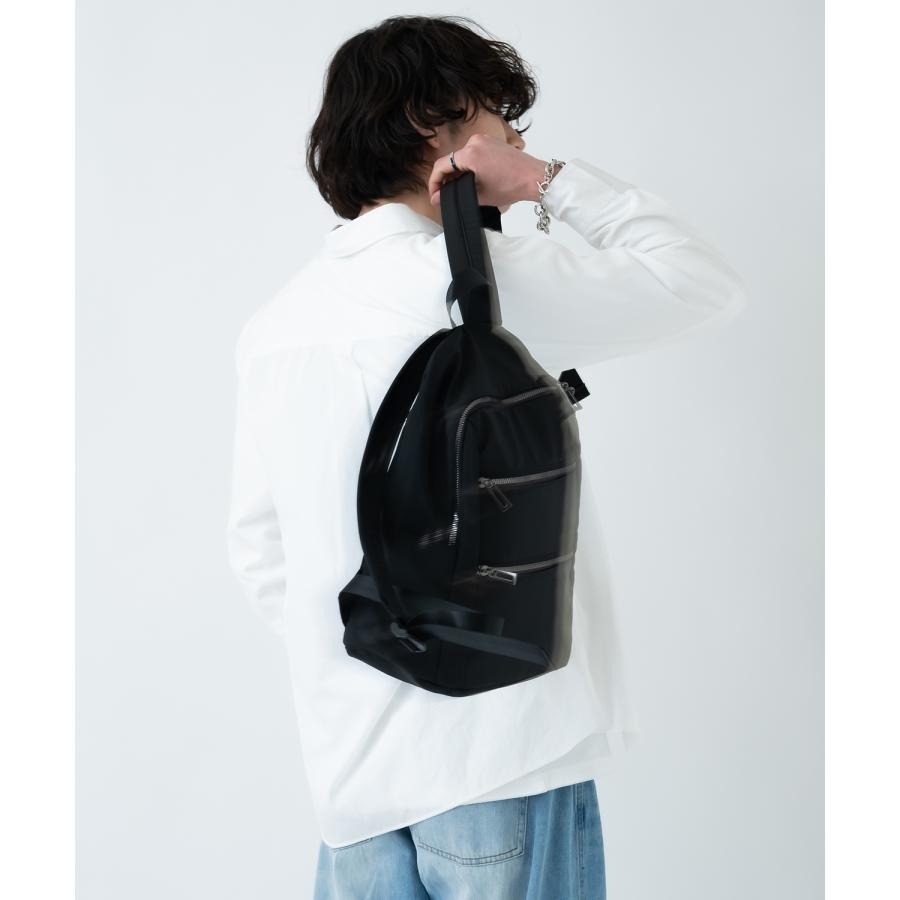 リュック メンズ ナイロン バックパック 鞄 通勤 旅行 大容量 ナイロン きれいめ カジュアル ユニセックス 韓国ファッション Y2K ブラック | improves | 04