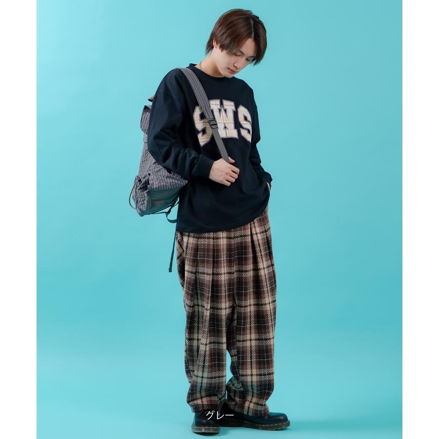 リュック メンズ ナイロン チェック柄 バックパック 鞄 通勤 旅行 大容量 きれいめ カジュアル ユニセックス 韓国ファッション Y2K ブラック グレー ブラウン | improves | 12