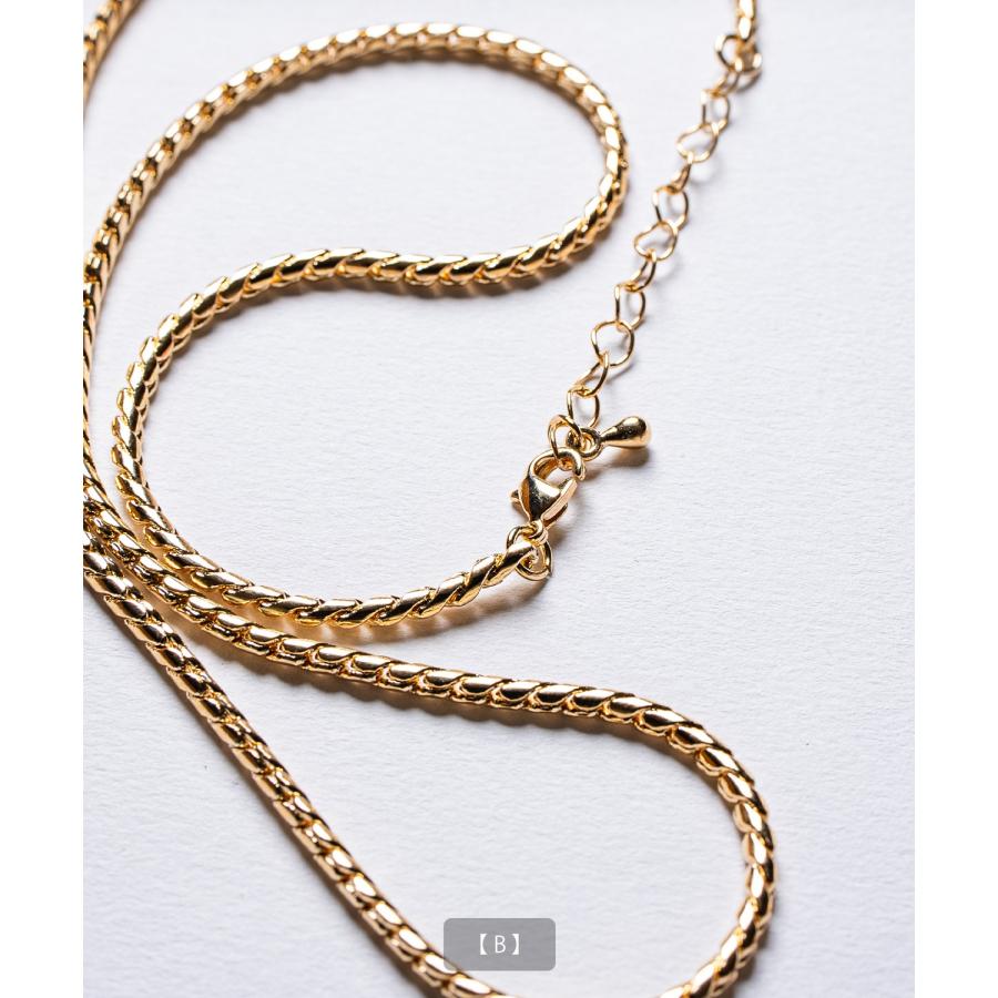 ネックレス ゴールド 50cm メンズ チェーン レディース ストリート 韓国ファッション アクセサリー シンプル 喜平 かっこいい 男女兼用 ギフト ユニセックス | improves | 16