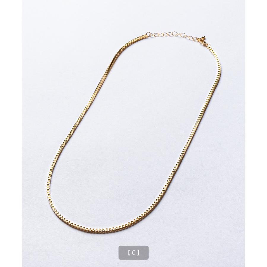 ネックレス ゴールド 50cm メンズ チェーン レディース ストリート 韓国ファッション アクセサリー シンプル 喜平 かっこいい 男女兼用 ギフト ユニセックス | improves | 17