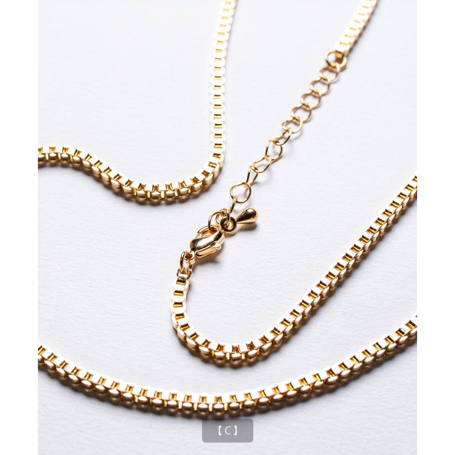 ネックレス ゴールド 50cm メンズ チェーン レディース ストリート 韓国ファッション アクセサリー シンプル 喜平 かっこいい 男女兼用 ギフト ユニセックス | improves | 18