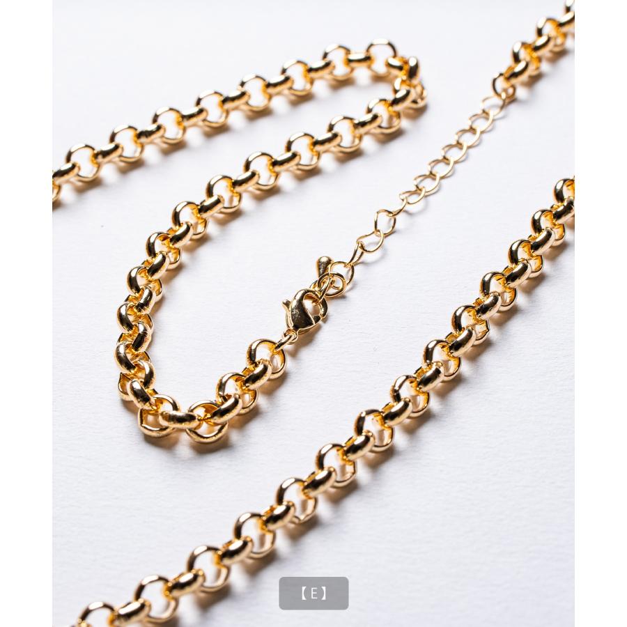 ネックレス ゴールド 50cm メンズ チェーン レディース ストリート 韓国ファッション アクセサリー シンプル 喜平 かっこいい 男女兼用 ギフト ユニセックス | improves | 22