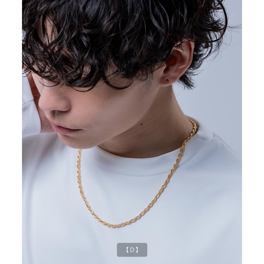 ネックレス ゴールド 50cm メンズ チェーン レディース ストリート 韓国ファッション アクセサリー シンプル 喜平 かっこいい 男女兼用 ギフト ユニセックス | improves | 10