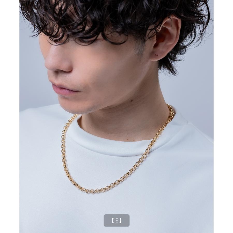 ネックレス ゴールド 50cm メンズ チェーン レディース ストリート 韓国ファッション アクセサリー シンプル 喜平 かっこいい 男女兼用 ギフト ユニセックス | improves | 11