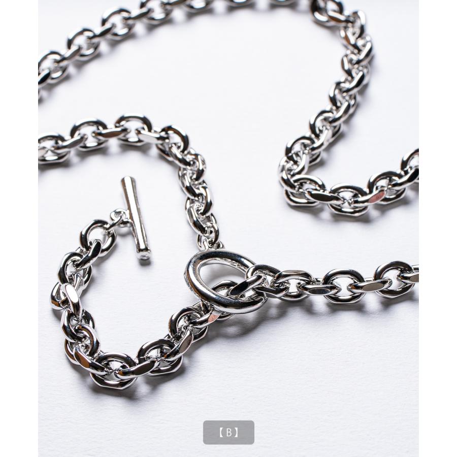 ネックレス メンズ シルバー 60cm マンテル ロングネックレス チェーン 喜平 あずき シンプル レディース ユニセックス アクセサリー | improves | 16