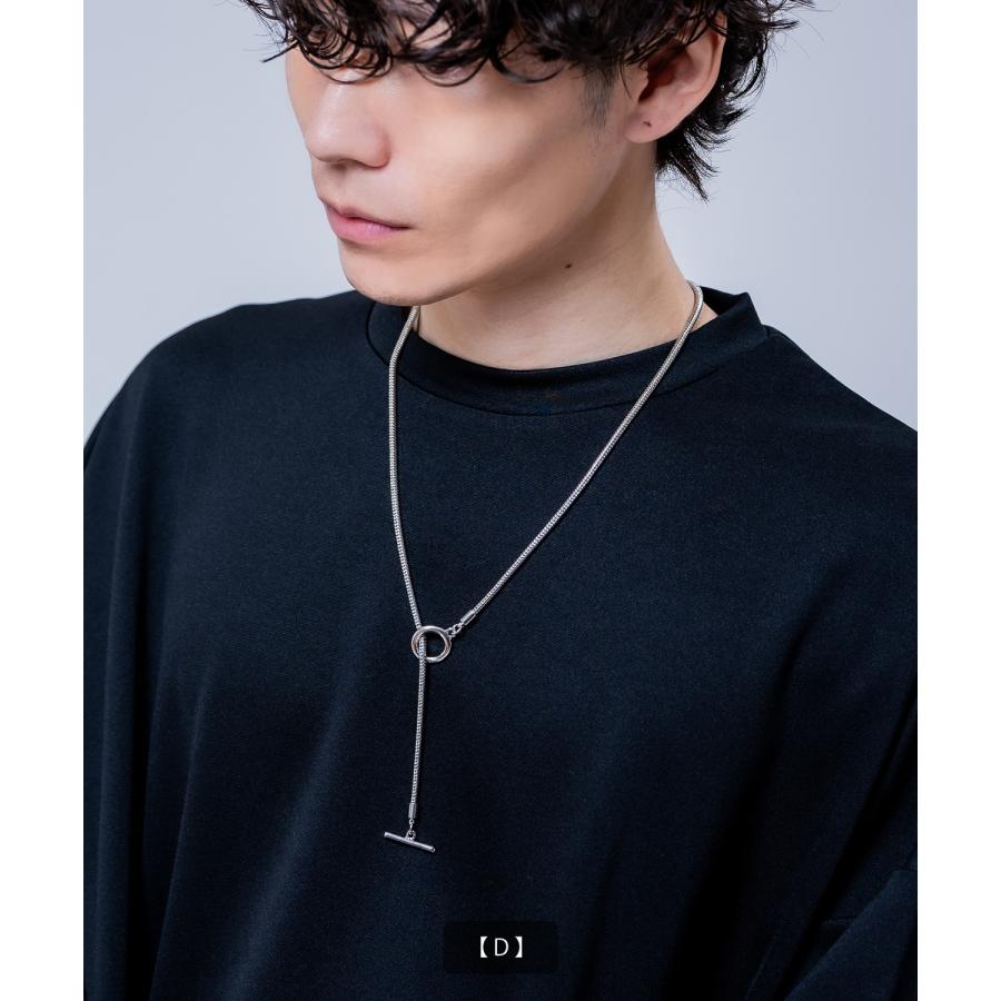 ネックレス メンズ シルバー 60cm マンテル ロングネックレス チェーン 喜平 あずき シンプル レディース ユニセックス アクセサリー | improves | 10