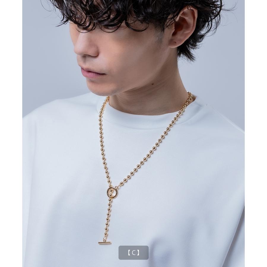 ゴールドネックレス 60cm ロング チェーン メンズ レディース アクセサリー ユニセックス ストリート 韓国ファッション カジュアル モード シンプル ギフト | improves | 09