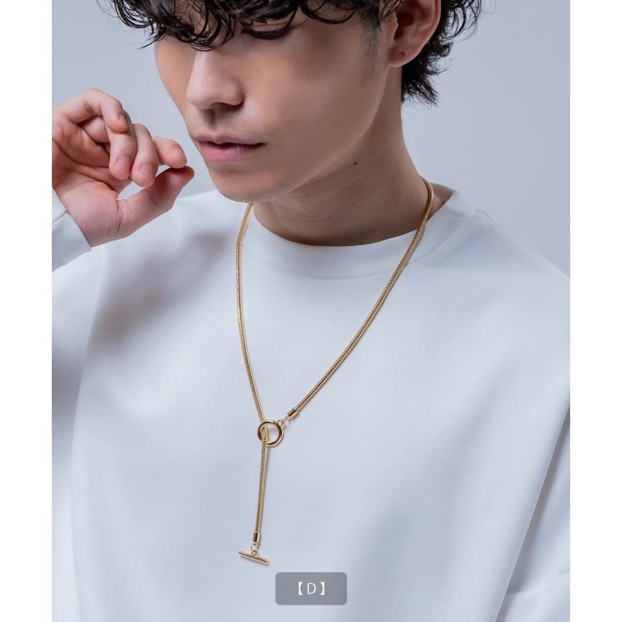 ゴールドネックレス 60cm ロング チェーン メンズ レディース アクセサリー ユニセックス ストリート 韓国ファッション カジュアル モード シンプル ギフト | improves | 10