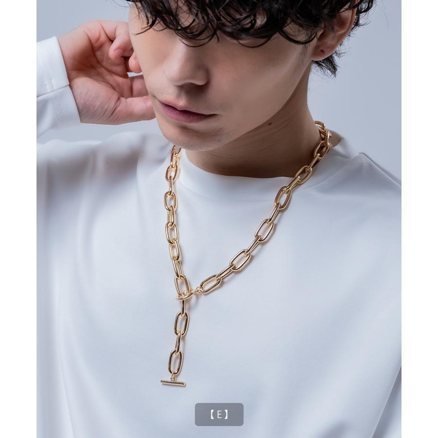 ゴールドネックレス 60cm ロング チェーン メンズ レディース アクセサリー ユニセックス ストリート 韓国ファッション カジュアル モード シンプル ギフト | improves | 11