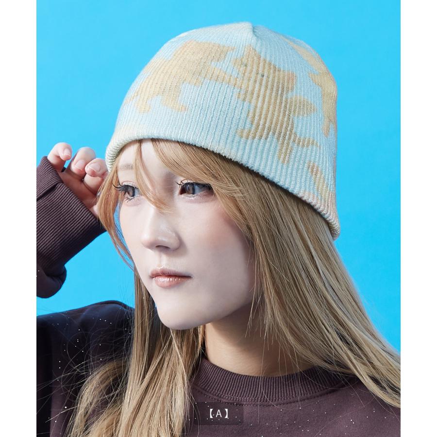 ニット帽 メンズ ニット帽子 ニットキャップ ビーニー 帽子 バリエーション カジュアル ストリート スケーター アメカジ 古着MIX 韓国ファッション | improves | 04