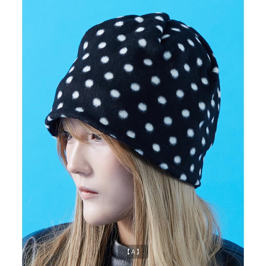 ニット帽 メンズ ニット帽子 ニットキャップ ビーニー 帽子 総柄 カジュアル ストリート スケーター アメカジ 古着MIX 韓国ファッション ブラック ブラウン | improves | 05