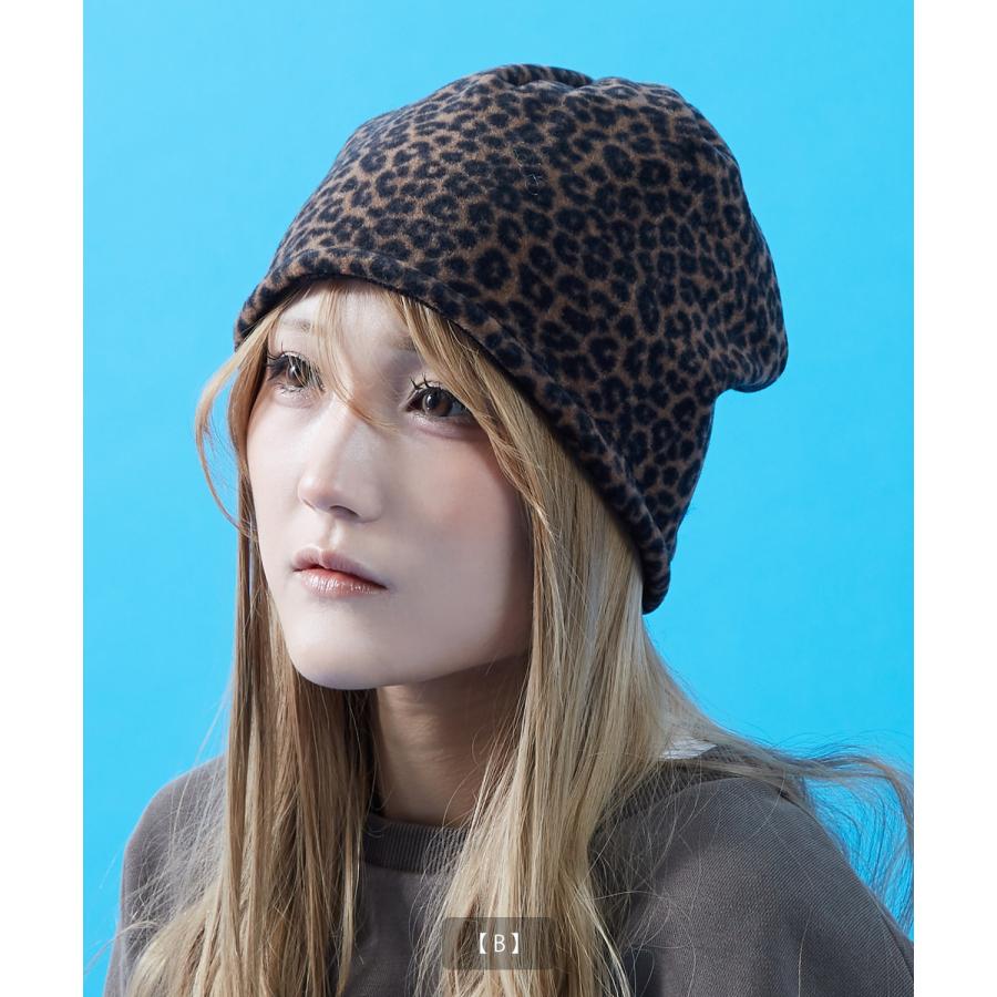 ニット帽 メンズ ニット帽子 ニットキャップ ビーニー 帽子 総柄 カジュアル ストリート スケーター アメカジ 古着MIX 韓国ファッション ブラック ブラウン | improves | 07