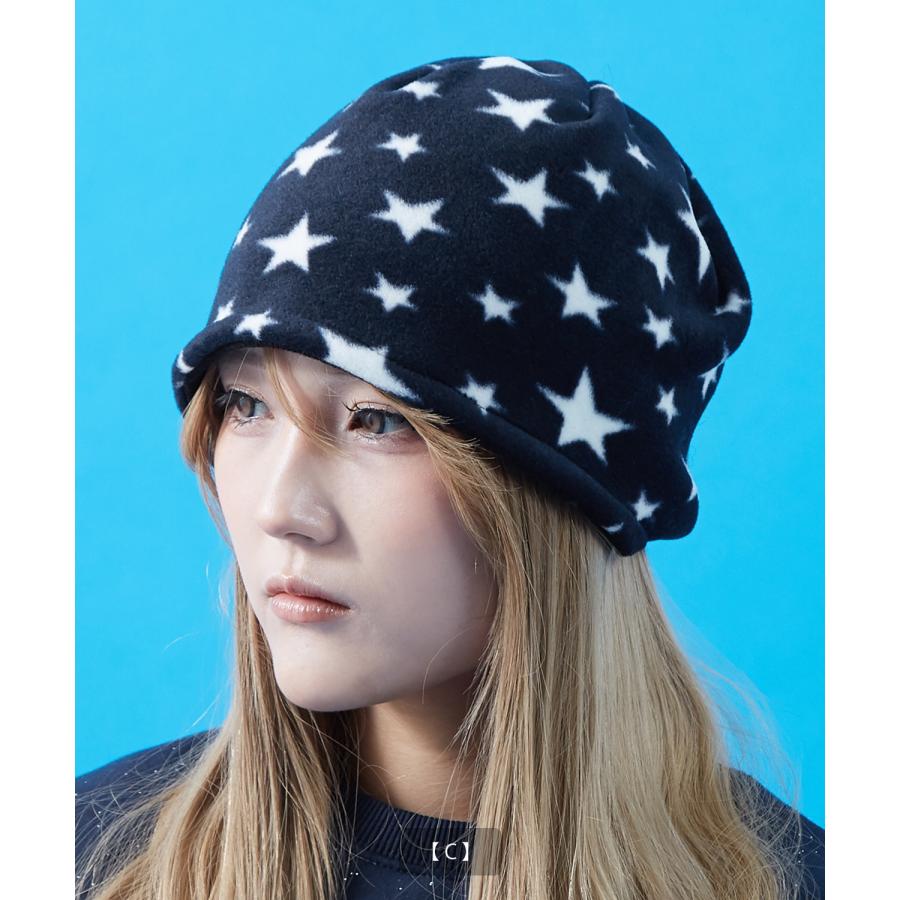 ニット帽 メンズ ニット帽子 ニットキャップ ビーニー 帽子 総柄 カジュアル ストリート スケーター アメカジ 古着MIX 韓国ファッション ブラック ブラウン | improves | 09